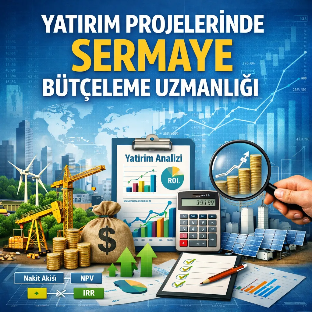 Yatırım Projelerinde Sermaye Bütçeleme Uzmanlığı Eğitimi