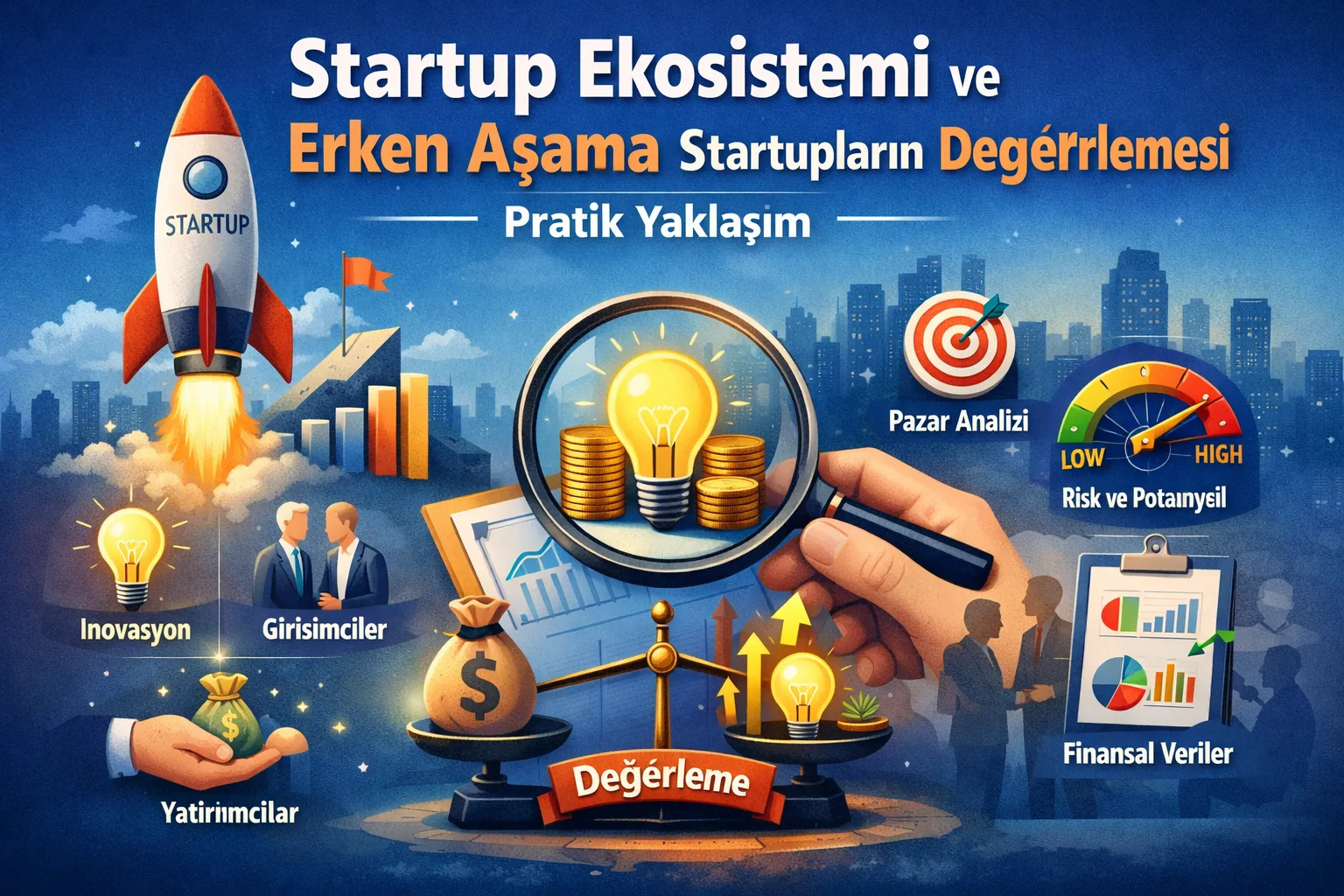 Startup Ekosistemi ve Erken Aşama Startupların Değerlemesi: Pratik Yaklaşım