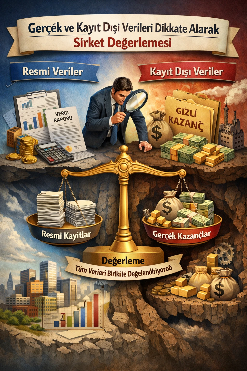 Kayıt Dışı Gerçeği ile Şirket Değerleme: Gerçek Değer Nasıl Bulunur?