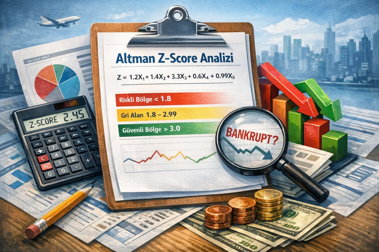 Altman Z-Score hesaplama