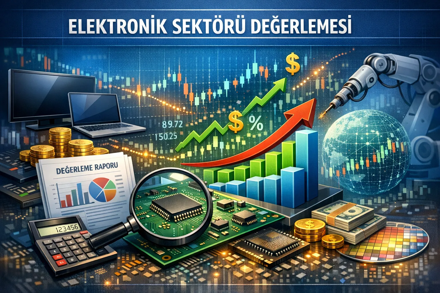 Elektronik Sektörü Şirket Değerleme: OEM/ODM, AR-GE, IP, BOM ve Tedarik Zinciri Riskiyle DCF Rehberi