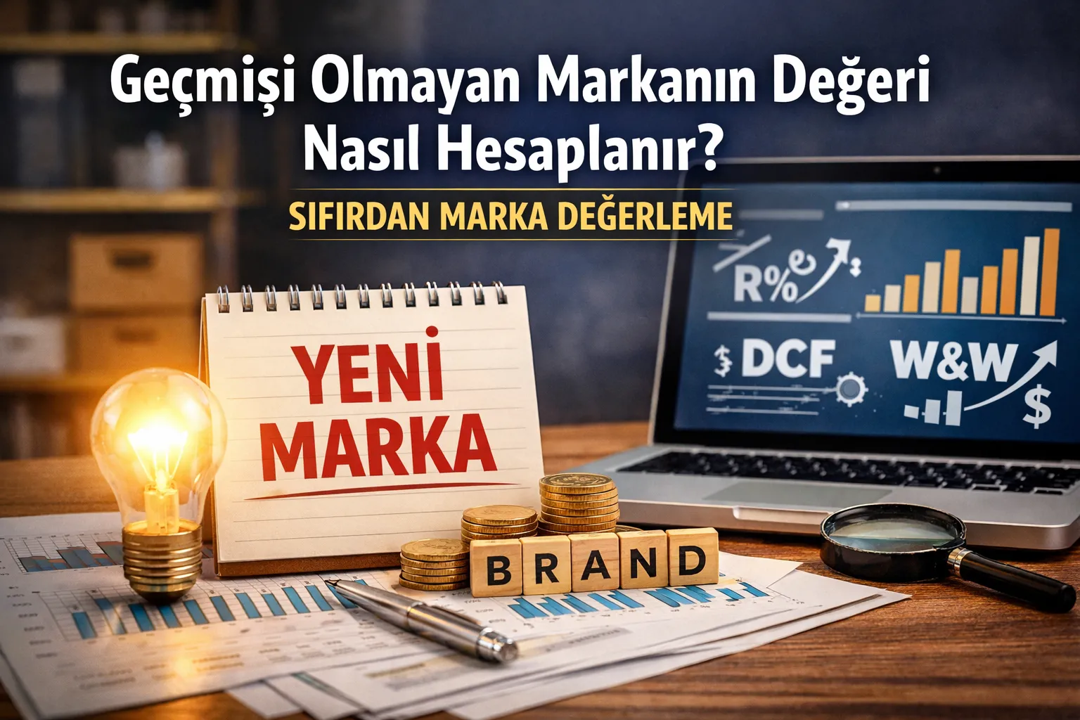 Geçmişi Olmayan Markanın Değeri Nasıl Hesaplanır? (Sıfırdan Marka Değerleme) Yöntemler, Formüller ve Püf Noktaları