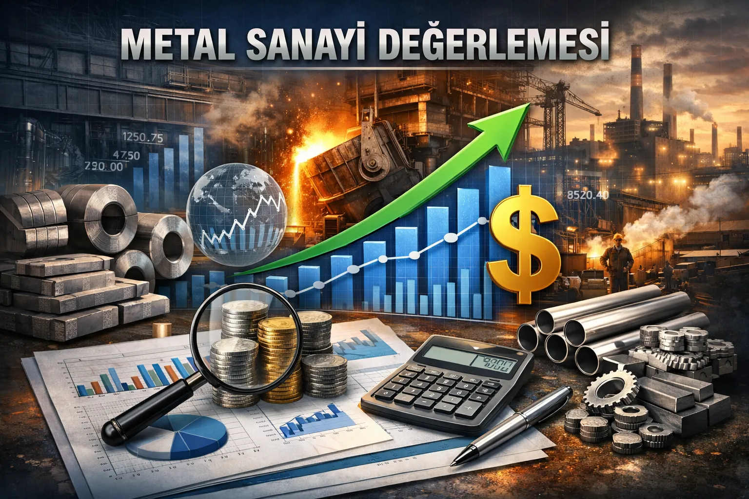 Metal Sanayi Şirket Değerleme: Döküm, Talaşlı İmalat, Sac Metal ve Kontratlı Üretimde DCF Rehberi