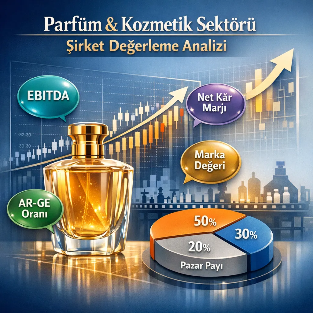 Parfüm ve Kozmetik Şirketi Değerleme: Marka Gücü, Marjlar, Dağıtım Ağı ve Büyüme ile Şirket Değeri Hesaplama