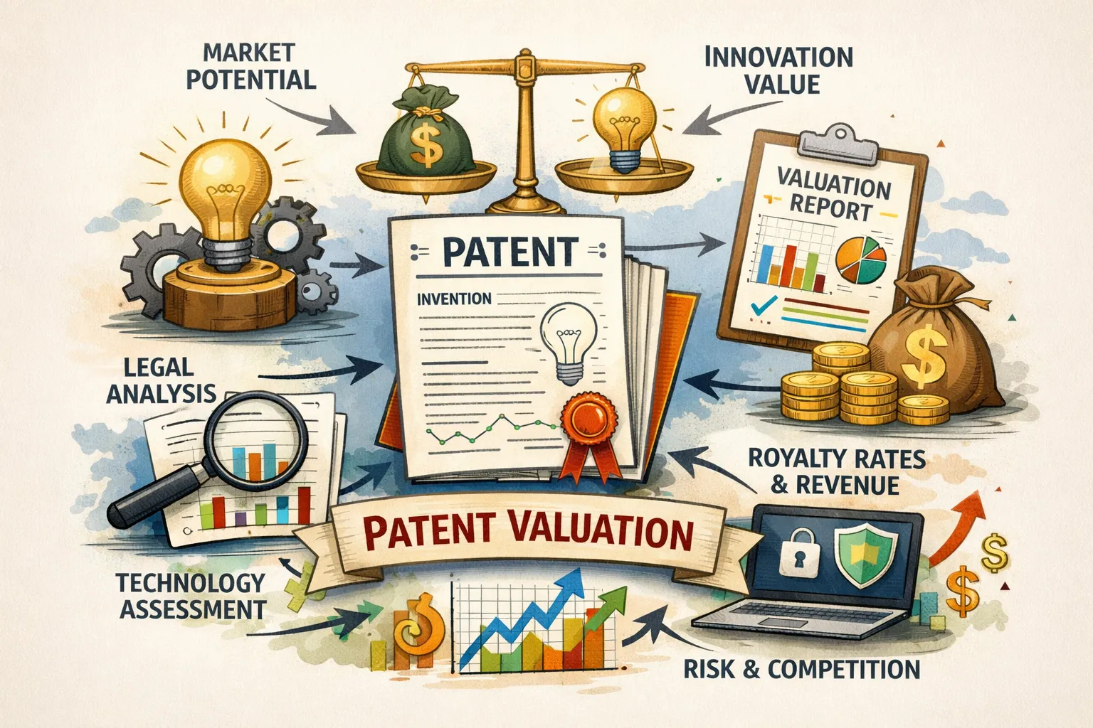 Patent Değerleme: İlaç Patenti, Yazılım Patenti ve Teknoloji Patentlerinde Değer Nasıl Hesaplanır?