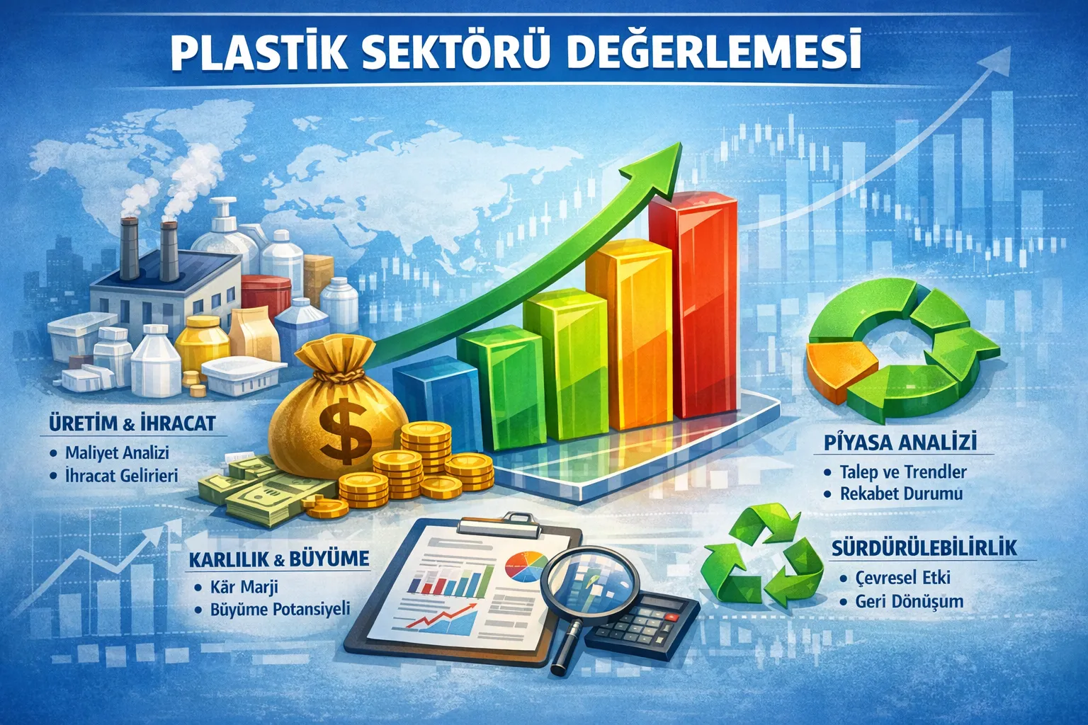 Plastik Sektörü Şirket Değerleme: Enjeksiyon, Ekstrüzyon, Ambalaj, Geri Dönüşüm İçin Kapsamlı Rehber
