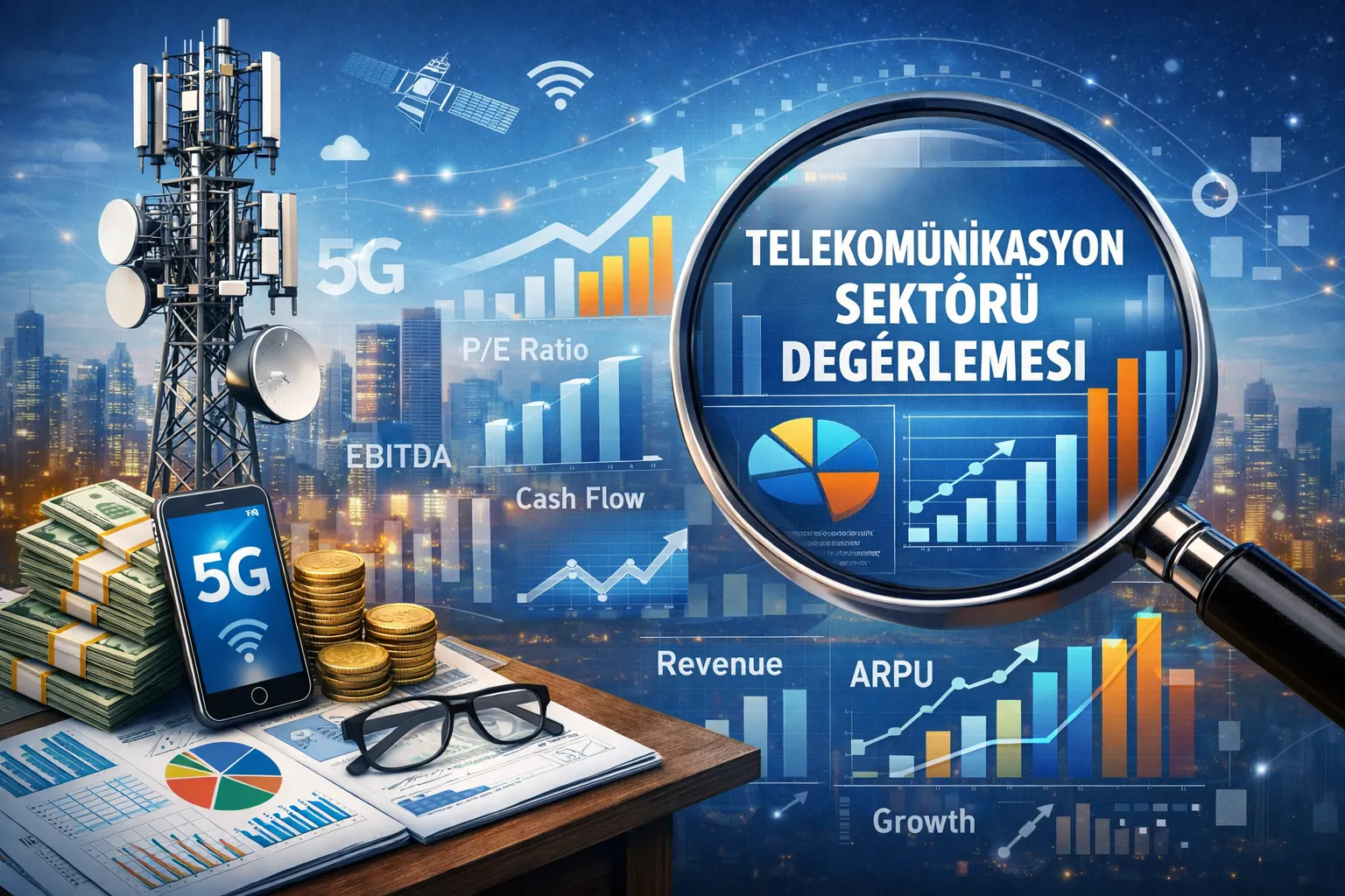 Telekomünikasyon Şirket Değerleme: ARPU, Churn, Spektrum, Fiber/5G CAPEX ve Abonelik Nakit Akışı ile DCF Rehberi