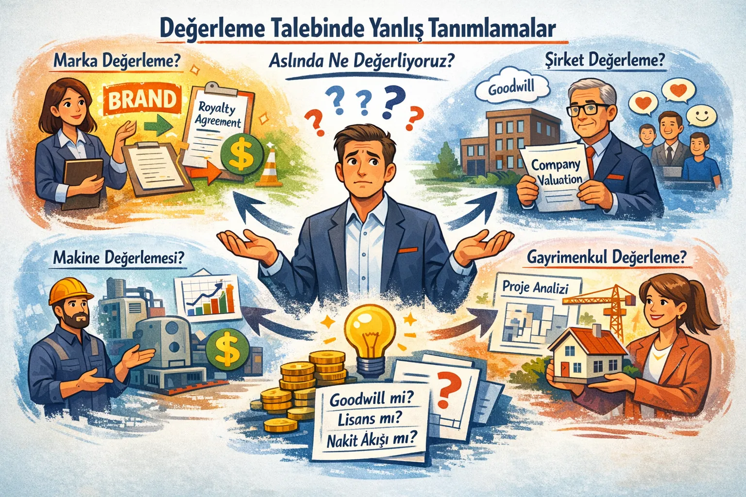 Değerleme Talebinde Yanlış Varlık Tanımlama Sorunu: Marka mı, Lisans mı, Goodwill mi?